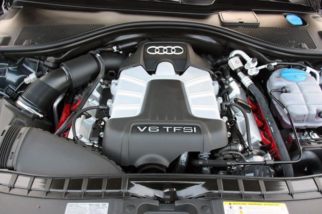 2012 Audi A6 3.0T Quattro engine