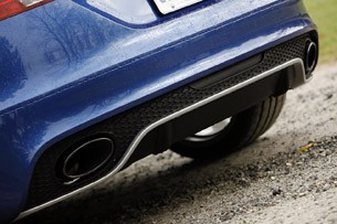 2012 Audi TT RS rear diffuser
