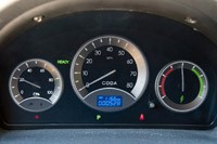 2012 Coda Sedan gauges