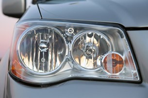 2011 Chrysler Town & Country Touring headlight