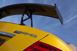 2012 Mercedes-Benz C63 AMG Coupe Black Series rear wing
