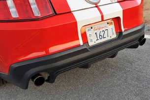 2012 Shelby GTS rear fascia