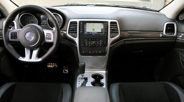 2012 Jeep Grand Cherokee SRT8 interior