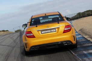 2012 Mercedes-Benz C63 AMG Coupe Black Series on track
