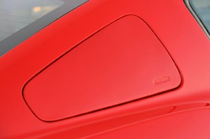 2012 Shelby GTS quarter window blackout panel