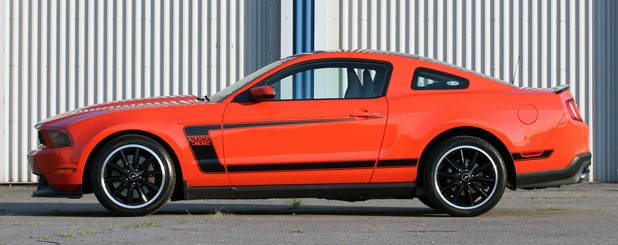 2012 Ford Mustang Boss 302 side view