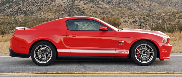 2012 Shelby GTS side view