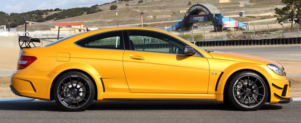 2012 Mercedes-Benz C63 AMG Coupe Black Series side view