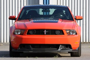 2012 Ford Mustang Boss 302 front view