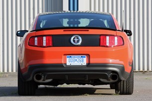 2012 Ford Mustang Boss 302 rear view