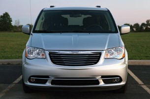 2011 Chrysler Town & Country Touring front view