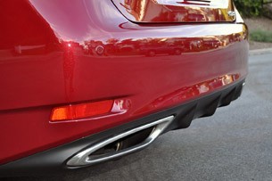 2013 Lexus GS 350 exhaust tips