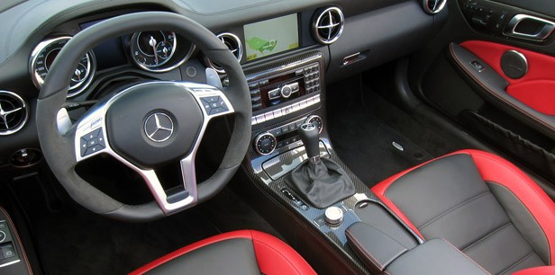 2012 Mercedes-Benz SLK55 AMG interior