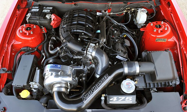 2012 Shelby GTS engine