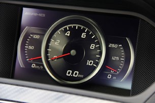 2012 Mercedes-Benz C63 AMG Coupe Black Series acceleration timer