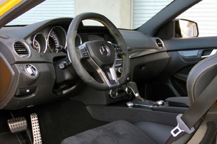 2012 Mercedes-Benz C63 AMG Coupe Black Series interior