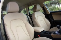 2012 Audi A4 Allroad Quattro front seats