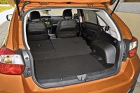 2013 Subaru XV Crosstrek rear cargo area