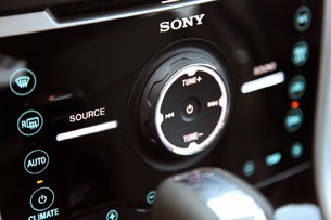 2012 Ford Edge EcoBoost audio controls