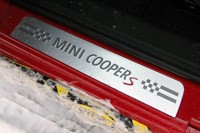 2012 Mini Countryman Cooper S John Cooper Works sill plate