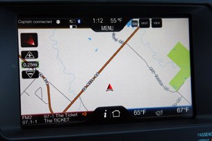 2012 Ford Edge EcoBoost navigation system