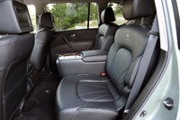 2012 Infiniti QX56 rear seats