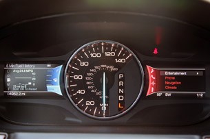2012 Ford Edge EcoBoost gauges