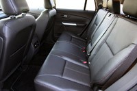 2012 Ford Edge EcoBoost rear seats