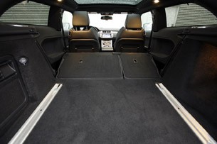 2012 Land Rover Range Rover Evoque Coupe rear cargo area