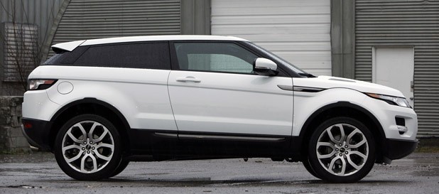 2012 Land Rover Range Rover Evoque Coupe side view