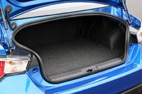 2013 Subaru BRZ trunk