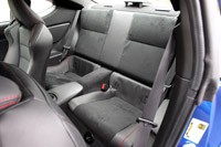 2013 Subaru BRZ rear seats