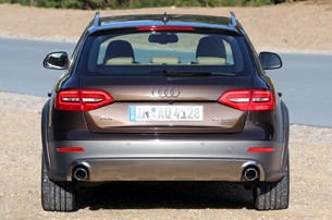 2012 Audi A4 Allroad Quattro rear view