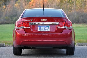 2012 Chevrolet Cruze Eco rear view