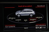 2012 Audi A4 Allroad Quattro drive select display