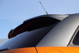 2012 Audi A1 Sportback roof spoiler