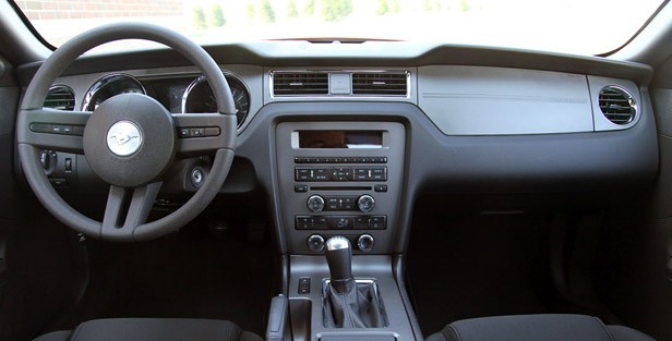 2012 Ford Mustang V6 interior