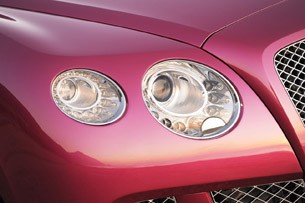 2012 Bentley Continental GTC headlights