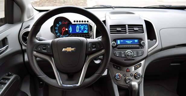 2012 Chevrolet Sonic LTZ interior