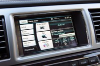 2012 Jaguar XF Supercharged multimedia display