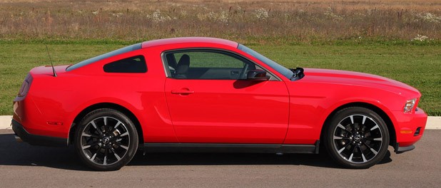 2012 Ford Mustang V6 side view