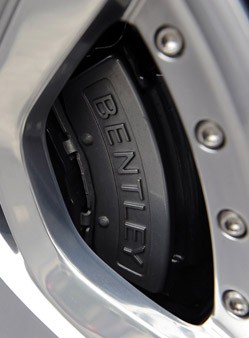 2012 Bentley Continental GTC brake caliper