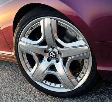 2012 Bentley Continental GTC wheel