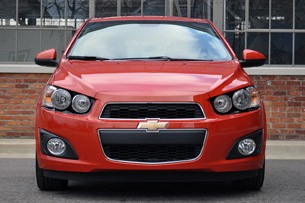 2012 Chevrolet Sonic LTZ front view