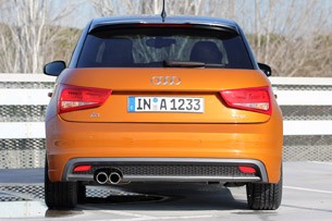 2012 Audi A1 Sportback rear view