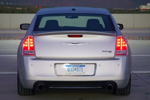 2012 Chrysler 300 SRT8 rear view