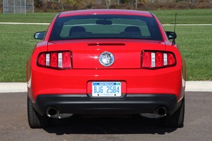 2012 Ford Mustang V6 rear view
