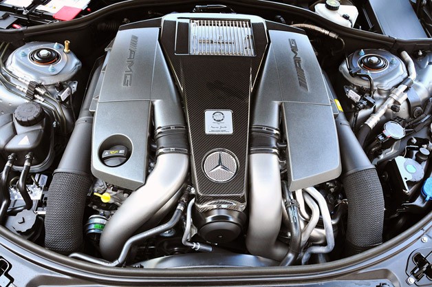 2012 Mercedes-Benz S63 AMG engine