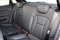 2012 Audi A1 Sportback rear seats