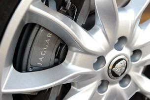 2012 Jaguar XF Supercharged wheel detail